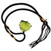 Mify RUSTOO Collana di Cristallo moldavite, Pendente di Pietre Irregolari di Moldavite in Cristallo Naturale Gioielli di Meteorite in Pietra di energia fortunata per Uomo e Donna