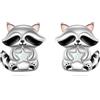 ONEFINITY Procione orecchini in argento Sterling 925 procione gioielli da donna, Opale
