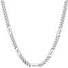 Custom4U Collana Personalizzata per Uomo, 1-6 Nomi Incisi, Argento/Oro/Nero Catena Cubana in Acciaio Inossidabile, Regalo per Uomo, Larghezza 5mm/7mm, Lunghezza Regolabile 46/51/56/61+5 cm