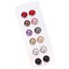 STOBOK 12pezzi Spille Magnetiche Colorate Con Perle Per Foulard e Decorazioni Accessori Eleganti Per Abbigliamento e