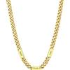 Custom4U Collana Personalizzata per Uomo, 1-6 Nomi Incisi, Argento/Oro/Nero Catena Cubana in Acciaio Inossidabile, Regalo per Uomo, Larghezza 5mm/7mm, Lunghezza Regolabile 46/51/56/61+5 cm