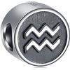 GLOWDAS Charms Segno Zodiacale fit Braccialetto di Compleanno Europeo, Argento Sterling 925 Antico 12 Costellazione Charm Perline, Regali per Famiglia/Amante/Amici