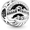 HAEPIAR S925 Charm in argento sterling per bracciale collana Charm Dangle Gloden Mouse per donne ragazze regali di compleanno