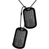 Custom4U Piastrine Militari Personalizzate in Acciaio Targhetta Militare Argento Collana Militare Uomo Personalizzabile Targhetta con nome inciso da Padre Figlio Marito