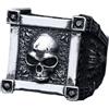 LAYCHEN Nuovi Anelli Da Uomo Teschio Da Motociclista Con Anello In Zircone Per Adolescenti Moda Gotica Punk Gioielli Regali Vintage