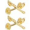 Qury Cavalleria Grande Spilla Oro Spille Lega Uniforme Risvolto Pin Sabre Piccolo Cappello Spille Per Zaino Camicia Cappello Borsa Accessori