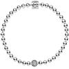 DOOLY Braccialetto in Argento Sterling 925 Braccialetto Liscio e Pave Bracciale Bracciale Bracciale Bracciale Fit Brack Charm Gioielli di FAILA DIY Fai da Te Gioielli