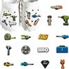 Wasise Croc Charms Dad - 15 ciondoli divertenti a forma di coccodrillo, accessori fai da te, facili da attaccare per scarpe, sandali, bracciali, accessori decorativi per scarpe, regali di compleanno