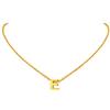 FindChic Collana Donna con Lettera dell'Alfabeto A-Z Collana con Iniziale in Acciaio Inossidabile Colore Argento/Oro Regalo Confezione