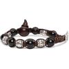 VLNET® | Bracciale tamashii sfere alternate | ruota della preghiera | argento 925