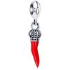 GLOWDAS Viaggio Charms Fit Bracciale Europeo, 925 Argento Sterling Las Vegas Casa Bianca Tempio Castello Corno Italiano Statua della Libertà Big Ben Piramide Perline, Regali per Vacanze/Famiglia