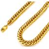 FindChic Collana Uomo Catena Cubana 3.5/6/9/12mm 18/20/22/24/26/28/30inch Collana Catena Acciaio Inossidabile Collana Uomo Maglia Cubana