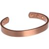 Kerdynelle Bracciale magnetico in rame con magneti - Bracciale magnetico - Bracciale 3000 Gauss - Bracciale in rame puro