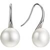 Michooyel Orecchini di Perle da Donna Orecchini Perline Argento 925, Orecchini di Perle Sfera Rotonda, Ipoallergenici Orecchio Gioielli, 7mm 8mm Pearl Earrings
