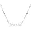 Magic In The Moonlight Collana NOME donna in acciaio 316L | ciondolo con nome personalizzato | fatte a mano, Made in Italy, ACCIAIO | ILARIA