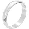Aeon 925 Sterling Silver Court Wedding Ring - 2mm to 5mm | Comfort Fit for Men & Women | Sizes J-Z | Premium Quality for Life's Special Moments