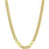 Custom4U Collana Personalizzata per Uomo, 1-6 Nomi Incisi, Argento/Oro/Nero Catena Cubana in Acciaio Inossidabile, Regalo per Uomo, Larghezza 5mm/7mm, Lunghezza Regolabile 46/51/56/61+5 cm
