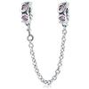 Yashuo Ciondolo in argento sterling 925 con perline in materiali sicuri, per braccialetti Pandora da donna, stile europeo.