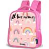 NoBoringSuitcases.com NoBoringSuitcases© Zaino Per Bambini Da Viaggio Zaini Scolastici Rosa | 8L - Bambina Piccolo Zainetto Backpack Ragazze Elementar Scuola Leggero Adolescente