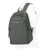 WISEPACK Zaino Scuola Zaino Donna da Viaggio Lmpermeabile Verde scuro | Scomparto impermeabile per laptop da 15 pollici, ideale per gli studenti delle scuole medie in viaggio