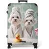 NoBoringSuitcases.com NoBoringSuitcases© Valigia Grande Trolley Da Stiva Viaggio Rigido Leggero 4 | 77x51.5x28 cm - Ruote Valigie Per Large XL Bagaglio Luggage Cagnolini - Vasca - Anatre
