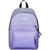 Invicta Zaino Scuola American Fantasy Shine, Lilla, 23 L, Effetto brillantini, Monoscomparto, Doppia tasca frontale, Scomparto interno porta pc o tablet, Scuola media e superiore, Ragazza