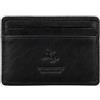 VISCONTI Reese Slim VSL66 - Porta carte in pelle, Nero , Taglia unica, Moderno