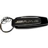 Mercedes-Benz Collection Portachiavi AMG Typo in Acciaio Inox e Carbonio Argento/Nero/Rosso