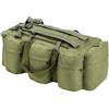 vidaXL Borsone da Viaggio Stile Militare 3 in 1 90 L Trekking Colori Diversi