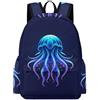 TPISLI Zaini Scolastici Marine Creature Ragazza Classe 8 Borsa Scuola Sea Creature Ragazzi 11-15 Anni Cartella per Studenti Daypack, Gite Tempo Libero Uso Quotidiano