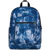 Invicta Zaino Scuola Jelek Fantasy, Blu, 34 L, Doppio Scomparto, Tasche multiuso, Tasca interna con organizer, Scomparto porta pc, Tasca portaborraccia, Scuola media e superiore, Ragazzo, Ragazza