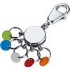 TROIKA Schlüsselhalter Portachiavi ad anello e catena Unisex (Pacco da 1)