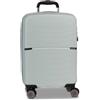Worldpack San Francisco Trolley Set 50/60/70, Blu pastello, S small, Trolley rigido con ruote doppie a 360°