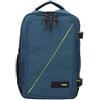 American Tourister Take2Cabin - Borsa da cabina Ryanair 25 x 20 x 40 cm, 24 L, 0,40 kg, Bagaglio a mano, Zaino aereo S Underseat, Blu (Harbor Blue)