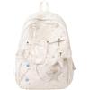 Generico Cute Ita Bag Backpack Girls Star Backpack with Clear Pouch Keychain | Waterproof Large Capacity Bookbag for Teens & Women - School, Travel, Gym & College Weekender