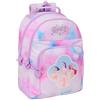 Safta Astuccio triplo K-Pop Demon Hunters Artist, 37 pezzi, astuccio scolastico organizer con 3 scomparti e cerniera, include pennarelli, 16 matite, dimensioni 12,5 x 5,5 x 19,5 cm, Zaino scolastico