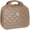 Camomilla Milano Vanity Case (15 lt.), Beauty Case da Viaggio, Materiale Rigido, Chiusura Zip, Colore Oro