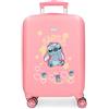 Disney, valigia per bambini realizzata in ABS, un materiale rigido e leggero, doppie ruote, chiusura laterale a combinazione, di Joumma Bags