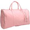 Oreilet Borsa Porta Abiti da Viaggio, Borsone Grande in Pelle PU con Tracolla, Bagaglio a Mano Borse Porta Abiti per Donne Uomini Weekend Viaggi D'affari Fughe (PINK)