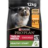 PURINA PRO PLAN Healthy Start Medium Crocchette per Cani Cuccioli con Pollo Sacco da 12kg