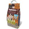 Paglianatura - Lettiere per Gatti Naturale Agglomerante - 2,4 KG (6 LT) - Alta Assorbenza, Controllo degli Odori, Eco-Friendly