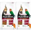 VERSELE-LAGA - NutriBird G14 Tropical - Pellet estrusi - Alimento di mantenimento per grandi parrocchetti - Multicolore - 3kg (Confezione da 2)