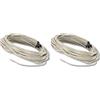 Pet Tribe Cavo Riscaldante 80 W 6 Mt Waterproof Doppio Rivestimento in Silicone con Sondino Incorporato Made in Italy Terrario Multiuso PT47039 (Confezione da 2)