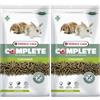VERSELE-LAGA - Complete Cuni Junior - Alimento estruso "tutto in uno" per conigli (nani) Fino a 6-8 mesi - 1,75kg (Confezione da 2)