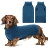 Queenmore Maglioncini Per Cani XL - Maglione Per Cani Grandi Inverno | Abbigliamento Per Labrador, Border Collie, Golden Retriever (Blu, XL)