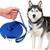 Generic Guinzaglio per cani di taglia piccola, media e grande, resistente, stile tradizionale, extra lungo, per cani di taglia grande, media e piccola, ideale per parchi, cortile e campeggio