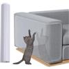 Generico Protezione Mobili Da Gatto, Protezione Antigraffio per Divano Letto Angolo Porta Tavolo, Copertura Protettiva Trasparente Nastro Adesivo Per Angoli Interni Casa, per Angolo Divano Sedia Letto Casa Int