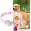Generic Collare luminoso per gatti, morbido, regolabile, accessorio per cani, collana per cuccioli, facile da indossare (A)