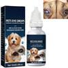 GNAUMORE Pet Gocce Oculari per Cani e Gatti,Gocce Occhi Cane,Detergente per Occhi pers Cani Et Gatti,Collirio pers Cani pe Infezione,Detergente Oculare pe Cani E Gattis,Smacchiatore pei Lacrime pei Cane