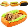Generic Cuccia per cani e gatti, in morbido peluche, piccola e calda e accogliente, per cani e gatti, rimovibile e lavabile, in morbida microfibra scamosciata, adatta per interni ed animali domestici